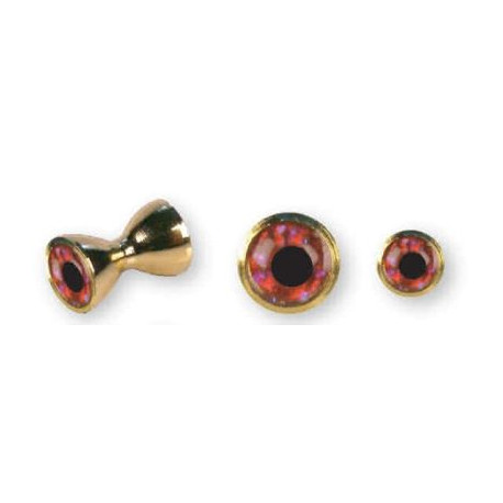 Eyes TRAUN RIVER Gold Red 4 mm