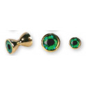 Yeux TRAUN RIVER Or Vert 4 mm