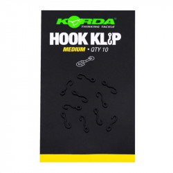 Emerillons KORDA hook klip medium- X10