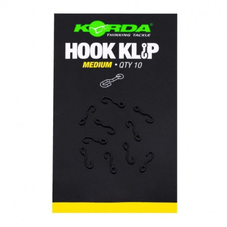 Emerillons KORDA hook klip medium- X10