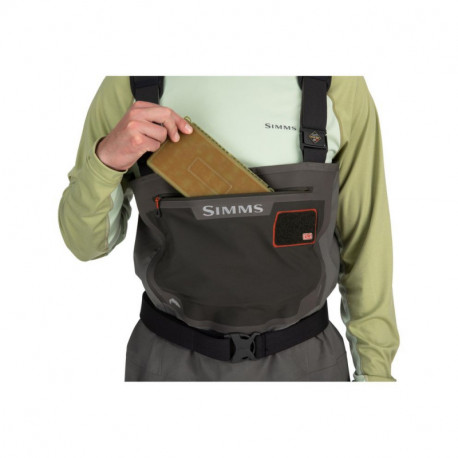 Waders SIMMS Men's G3 Guide Stockingfoot Gunmetal Size LS 9-11