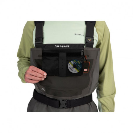 Waders SIMMS Men's G3 Guide Stockingfoot Gunmetal Size LS 9-11