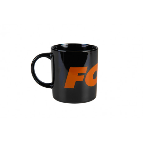 Tasse FOX Noir and Orange logo ceramic