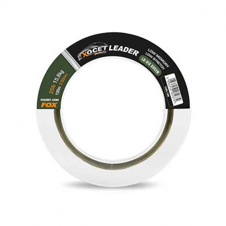 FOX exocet pro leader line 100m/20.5kg 0.60mm