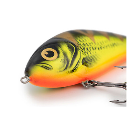 Leurre SALMO Fatso 14cm Mat tiger COULANT
