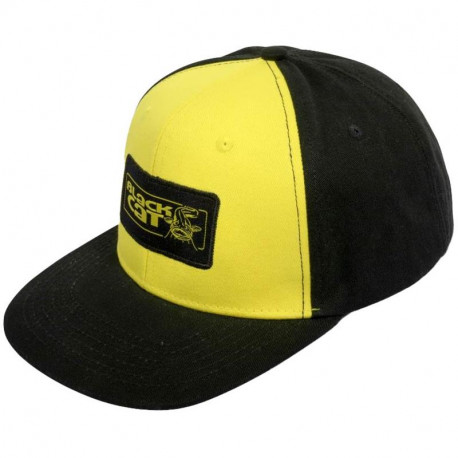 Casquette BLACK CAT Catfish hunter snapback II noir