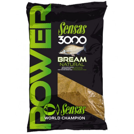 Primer SENSAS 3000 power bream natural 1KG