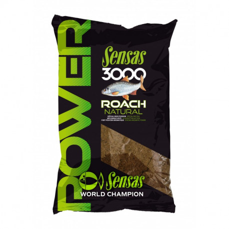 Primer SENSAS 3000 power roach natural 1KG