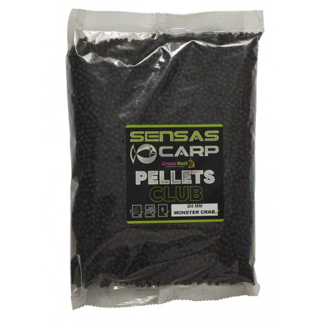 Pellets SENSAS club monster crab 1kg- 4mm