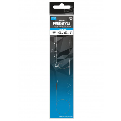 Bas de ligne SPRO Titanium drop shot ajdustable n°1 30cm 11kg