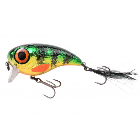 Leurre SPRO Fat iris 8cm Chrome perch
