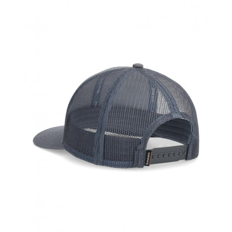 Casquette SIMMS Double Haul Icon Trucker Bass Gunmetal