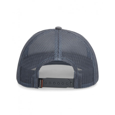 Casquette SIMMS Double Haul Icon Trucker Bass Gunmetal