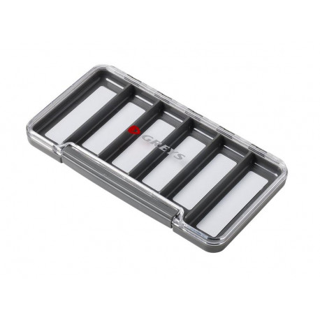 Boite GREYS Slim waterproof fly box 6 compartments