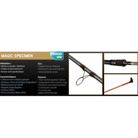 Canne RIVE magic specimen 360