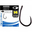 Hooks GARBOLINO hair rig monster 2473bn N°10 - Barbless
