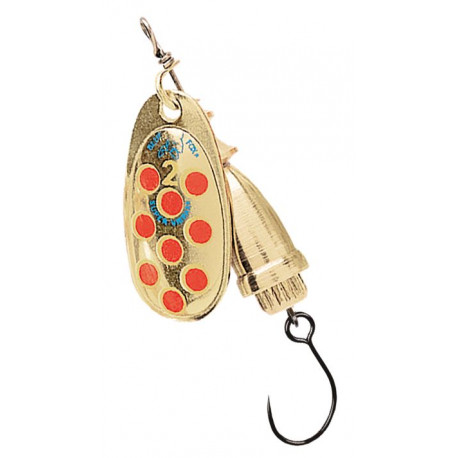 BLUE FOX Vibrax n°3 GYR Single hook lure