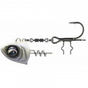 Montage SAVAGE GEAR Monster vertical heads n°1 40gr Pearl white