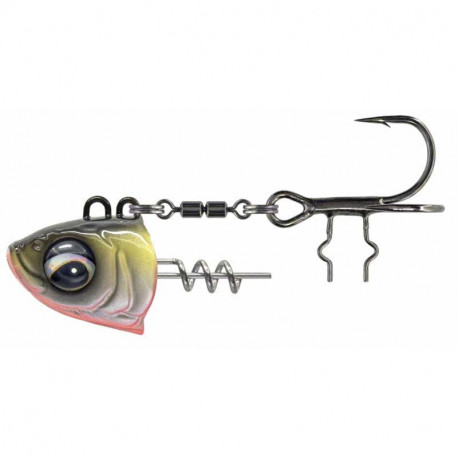 SAVAGE GEAR Monster vertical heads n°1/0 80gr Perch