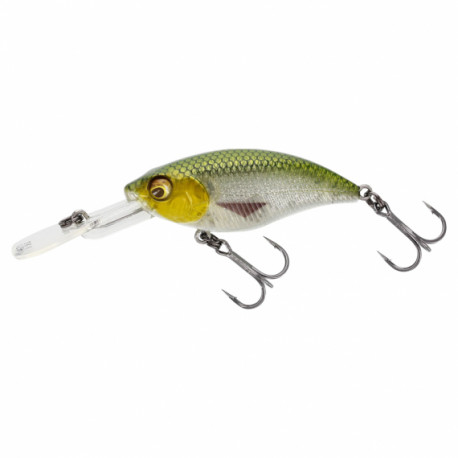WESTIN Buzzbite cranckbait 4cm 4gr 3D Chartreuse headlight