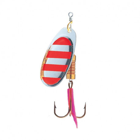 Cuiller DAM FZ  Spinner n° 5 Argent rouge