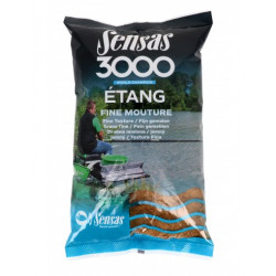 Groundbait SENSAS 3000 pond fine grind 1KG