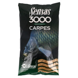 Groundbait SENSAS 3000 CARPES ET GROS POISSONS 1KG