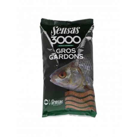 Amorce SENSAS 3000 GROS GARDONS 1KG