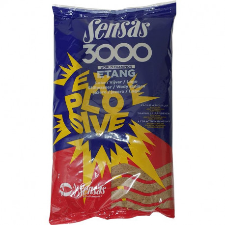 SENSAS 3000 Explosive pond bait 1kg