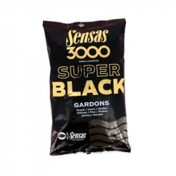SENSAS 3000 Super black roach bait 1kg