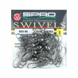 SPRO swivel Barrel interlock snap n°4