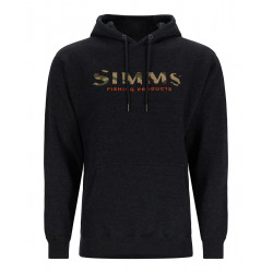 Sweat SIMMS Logo Hoody Charcoal Heather Taille M