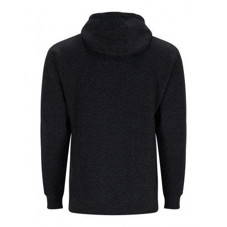 SIMMS Logo Hoody Charcoal Heather Taille M