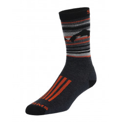 Chaussettes SIMMS Daily Socks Carbon Taille M