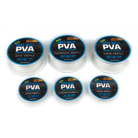 PVA FOX Fast melt Narrow refill - 14MM - 5M