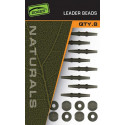Leader beads FOX- naturals