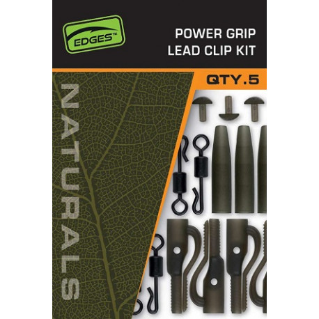 Clips plombs power grip lead clip kit FOX- naturals