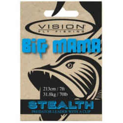 VISION Stealth Pike wire leader Big Mama 35lb 7ft