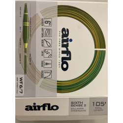 Soie AIRFLO Sixth Sense Ridge 2.0 Fast Inter.(1.5ips) WF 7/8 2