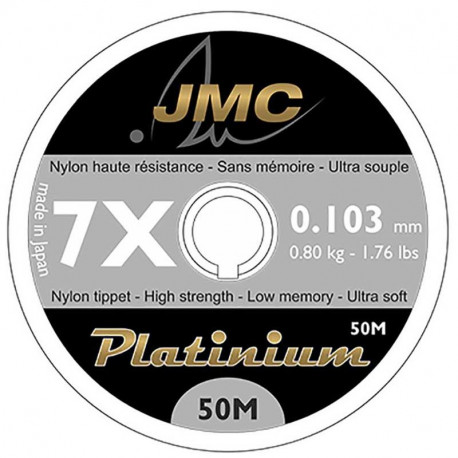 Nylon Platinium JMC Without Memory 0.146mm 1.90kg 50m