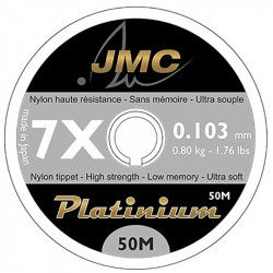 Nylon Platinium JMC Sans Mémoire 0.165mm 2.45kg 50m