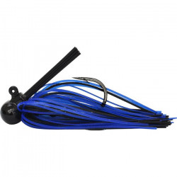 Rubber jig XORUS Ulti rubber 8gr 2/0 Black blue
