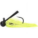 Rubber jig XORUS Ulti rubber 8gr 2/0 Chartreuse pepper