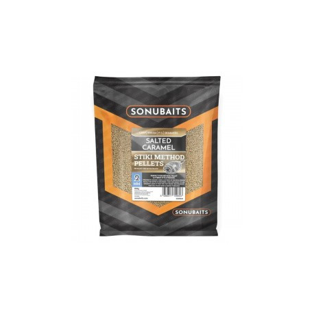 Pellets fin perfect Sonubaits Stiki method salted caramel- 2mm en 650G