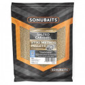 Pellets fin perfect Sonubaits Stiki method salted caramel- 2mm en 650G