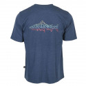 VISION Rainbowt Arc En Ciel Blue T-SHIRT Size S