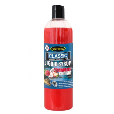 FUN FISHING Classic Strawberry/Coconut Soaking Liquid - 480Ml