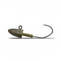 Tête VMC Dart jig 14gr Matt craw