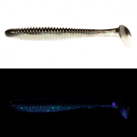 Leurre NOIKE Wobble shad 3inch Black shiner