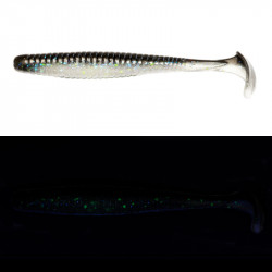 Leurre NOIKE Smokin' swimmer 5inch Black shiner